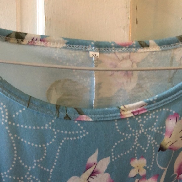 Blue floral dress - Picture 3 of 3